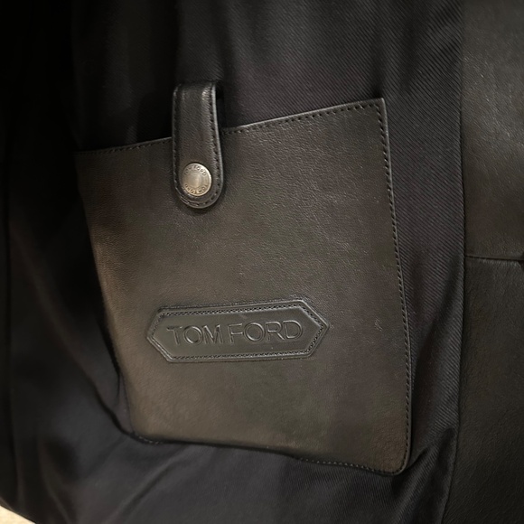 Men’s Tom Ford leather jacket - Picture 4 of 5